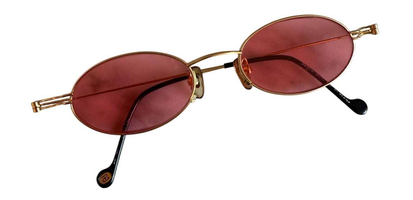 *Rare* Paolo Gucci 7448r Hini 21k Gold Plated
